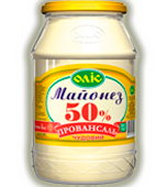 Mayonnaise «Chudoviy» 50%